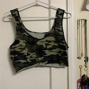 Crop tank top